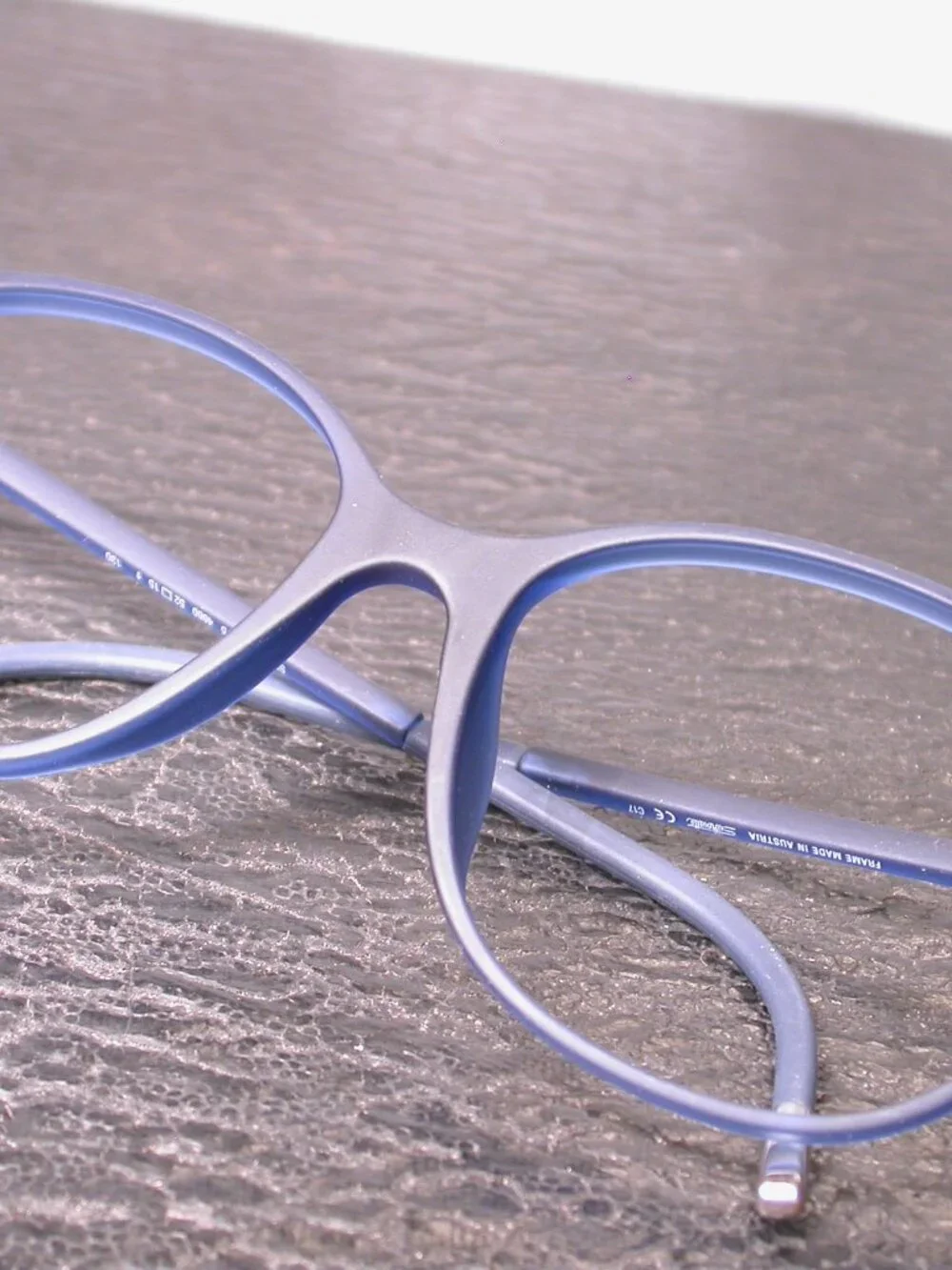 Silhouette Titan Blue clear Light Weight Eyeglasses Made in Austria